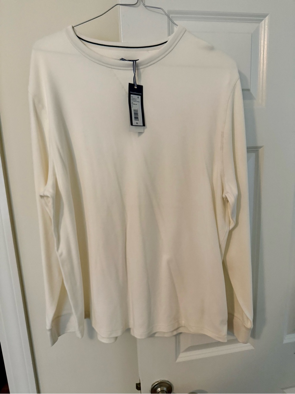 Vineyard Vines Men’s Cream Crewneck Sweater